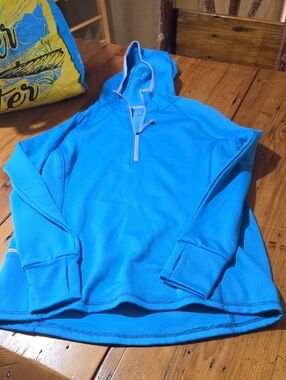 L.L. Bean Bright Blue Pullover Top